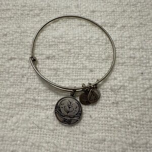 Alex and Ani lovebirds charm bracelet